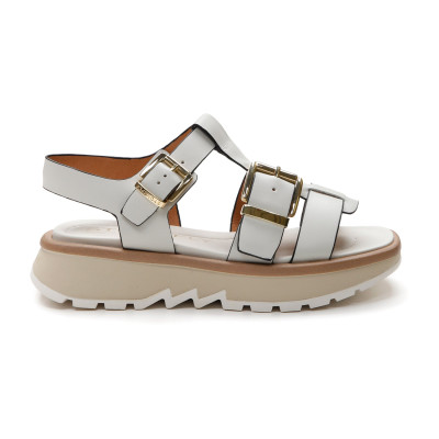 Stonefly Star 1 sandalia mujer blanco vista lateral