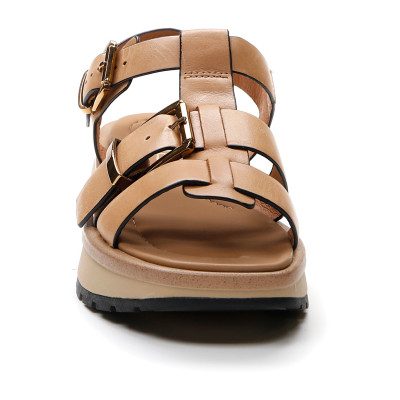 Stonefly Star 1 sandalia mujer marrón claro vista superior