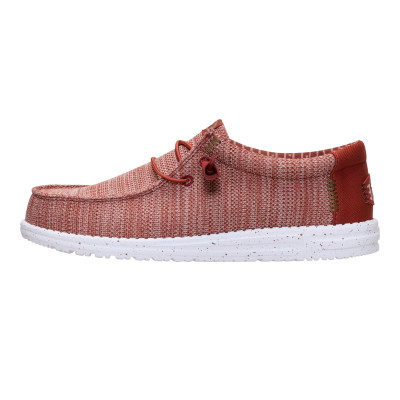 Dude Wally Stretch Sox hombre rojo vista lateral
