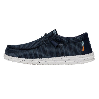 Dude Wally Sport Mesh hombre marino vista lateral