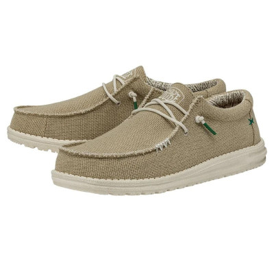 Dude Wally Braided hombre cuero vista lateral