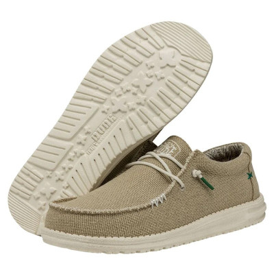 Dude Wally Braided hombre cuero vista lateral derecha