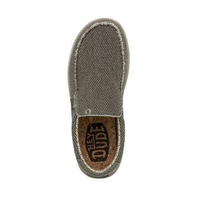 Dude Mikka Braided hombre kaki vista frontal