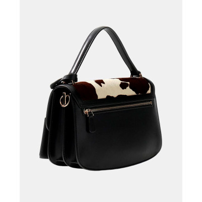 Guess Bolso Satchel Mujer Estampado Vaca – Asa Doble...