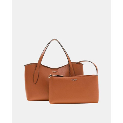 Guess Bolso Shopper Mujer Cognac – Diseño Diario | Lázaro