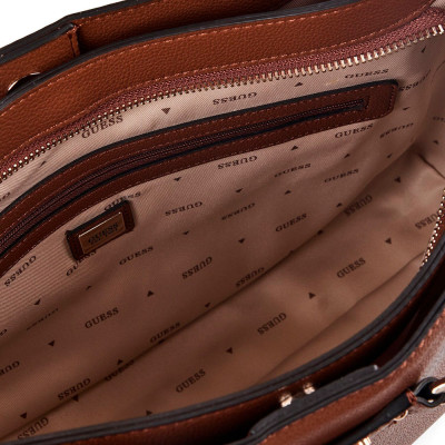 Guess Bolso Tote Mujer Cognac – Asa Doble | Lázaro