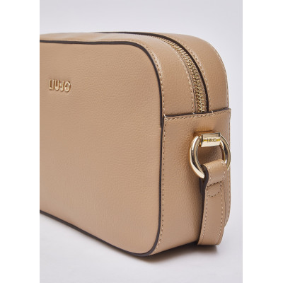 Liu Jo Medium Bandolera Mujer Camel – Logo Metálico vista 5