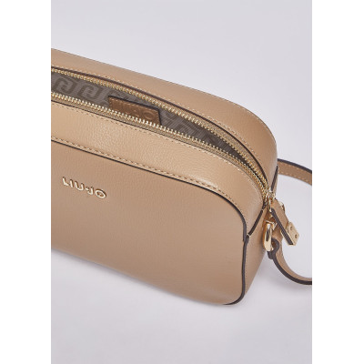 Liu Jo Medium Bandolera Mujer Camel – Logo Metálico vista 6