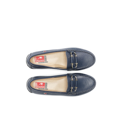 Fluchos Bruni F2156 Mocasín Mujer Marino vista 5