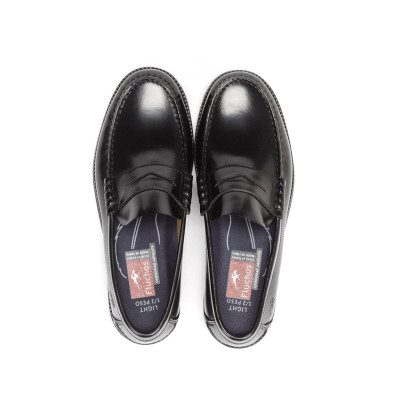 Fluchos Stamford F0047 Mocasín Hombre Negro vista 3
