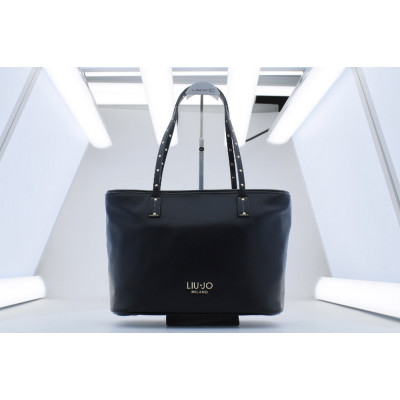 Liu Jo S Tote Bolso Shopper Negro AF6071 | Lázaro Zapaterías