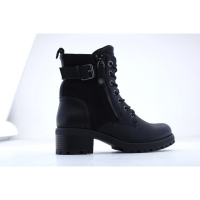 Refresh Botines Mujer Negro