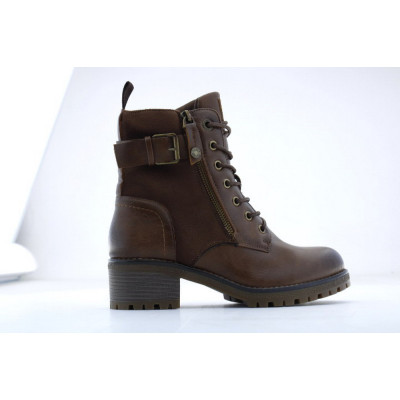 Refresh Botines Mujer Camel