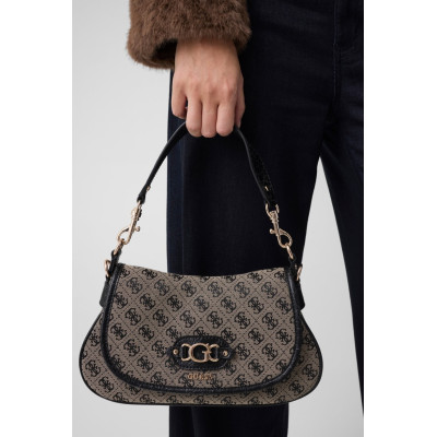 Guess bolso mujer negro vista posterior