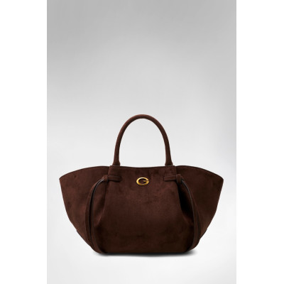 Guess Allegra bolso mujer marrón espresso vista lateral