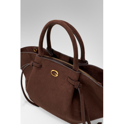 Guess Allegra bolso mujer marrón espresso vista posterior