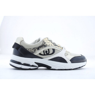 Liu Jo Zapatillas Efecto Pitón Mujer Negro Beige | Lázaro