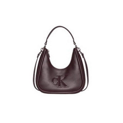Bolso Calvin Klein Hobo Burdeos 4F3561G | Lázaro