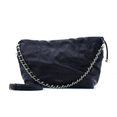 Bolso Pepe Jeans Baguette Negro PL0300240 | Lázaro