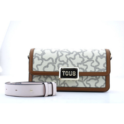 Bolso Tous Box Logo Beige 2002462102 | Lázaro