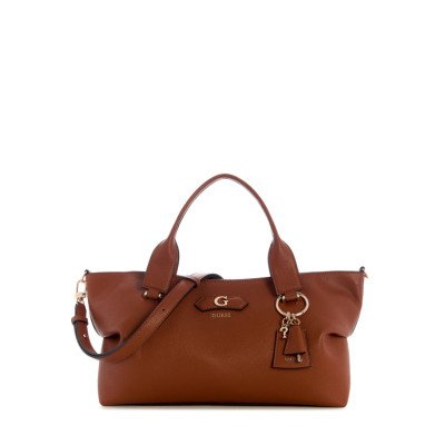 Guess BG23 Bolso Mujer Negro/Cognac | Lázaro