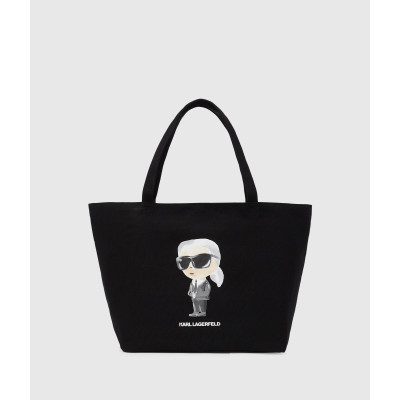 Karl Lagerfeld Ikon Aquarelle Shopper Negro | Lázaro