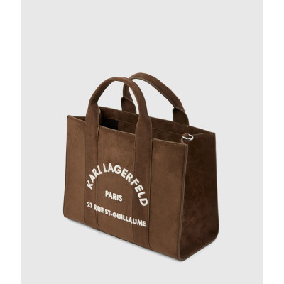 Karl Lagerfeld Rue St-Guillaume tote de ante sintético Mujer Marrón/Tabaco - detalle