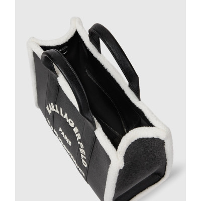 Karl Lagerfeld Rue St-Guillaume tote mediano Mujer Negro - detalle
