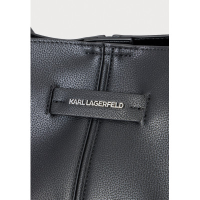 Karl Lagerfeld K/Pierced Medium Tote Mujer Negro - detalle