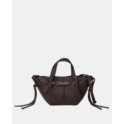 Karl Lagerfeld K/Pierced Mini Tote Marrón | Lázaro