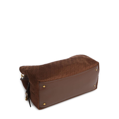Liu Jo bolso satchel mujer tabaco AF6024 vista trasera