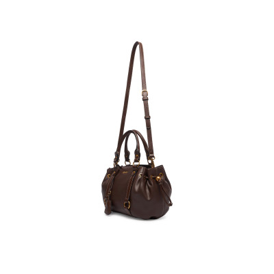 Bolso de mano Liu Jo AF6081 marron interior forrado
