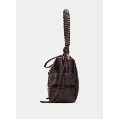 Hispanitas Bolso de Hombro Nylon Café BI264947 interior y forro o plantilla