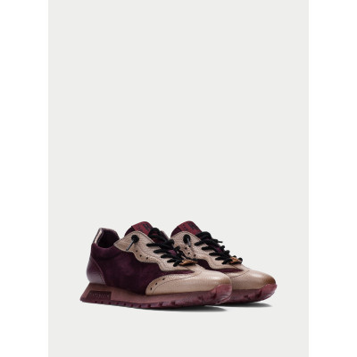 Hispanitas Zapatillas Deportivas Marino Café CHI265106 perspectiva lateral