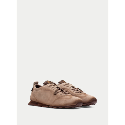 Hispanitas Zapatillas Zinnia Piel Taupe HI265083 perspectiva tres cuartos