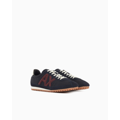 Zapatillas Armani Exchange Hombre Marino XM003390 perspectiva tres cuartos