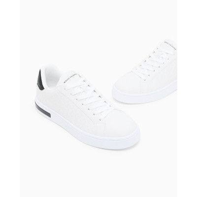 Zapatillas Armani Exchange Hombre Blancas XM000140 suela antideslizante