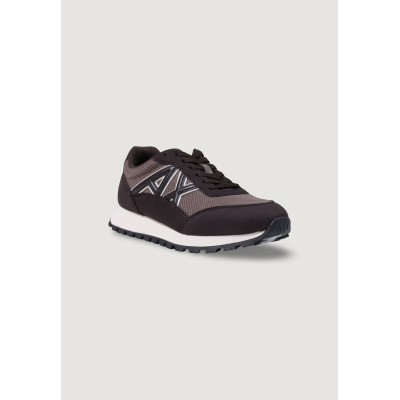 Zapatillas armani exchange hombre marron XM001960 perspectiva tres cuartos