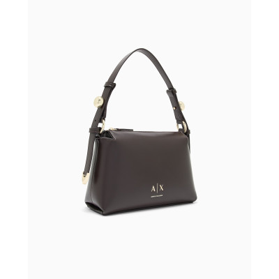 Bolso Hombro Armani Exchange Marrón | Lázaro