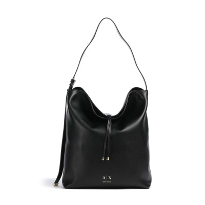 Bolso Hobo Armani Exchange Alice Negro XW002989 base y estructura