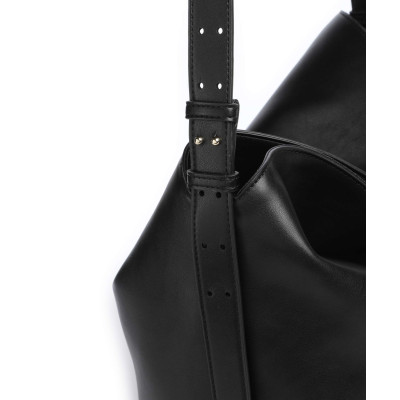 Bolso Hobo Armani Exchange Alice Negro XW002989 detalle herrajes y tiradores