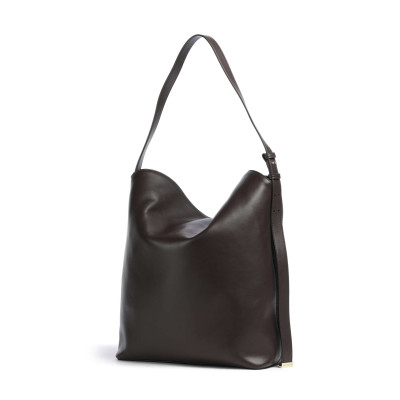 Bolso Hobo Armani Exchange Alice Marrón XW002989 perspectiva lateral tres cuartos