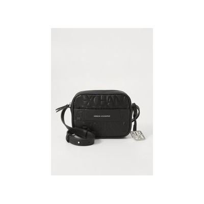 Bolso Bandolera Armani Exchange Messenger Marrón XW001578 perspectiva lateral tres cuartos