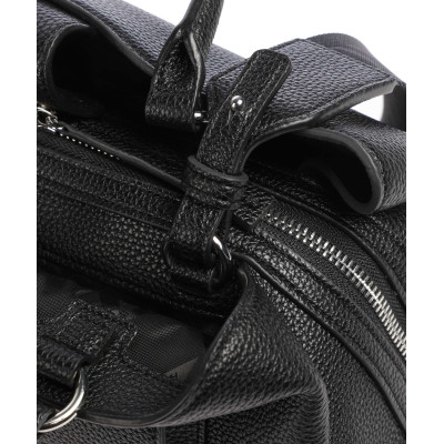 Bolso Mano Armani Exchange Nicole Negro XW001545 perspectiva lateral tres cuartos