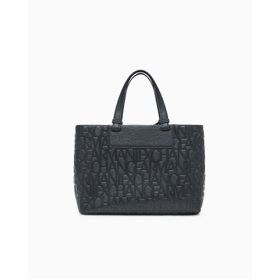Bolso Shopper Armani Exchange Negro XW001222 vista trasera