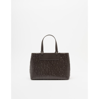 Bolso Tote Armani Exchange Marrón XW001222 vista trasera