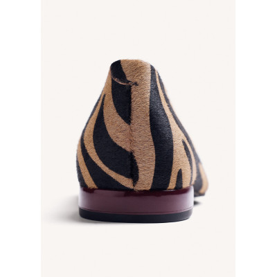 Zapatos Salón Gioseppo Pelo Cebra 80165 vista trasera