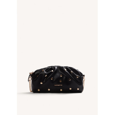 Bolso Bandolera Gioseppo Negro Tachas | Lázaro