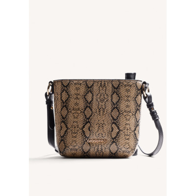 Bolso Saco Gioseppo Serpiente Taupe 80651