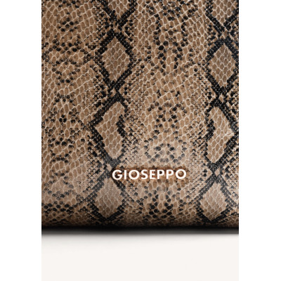 Bolso Saco Gioseppo Serpiente Taupe 80651 vista trasera